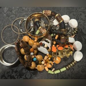 Jewelry Lot #107
As-is treasures from storage. 
Unmarked and wearable